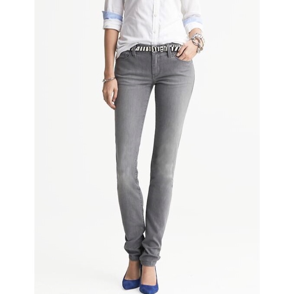 Banana Republic Grey Skinny Jeans
